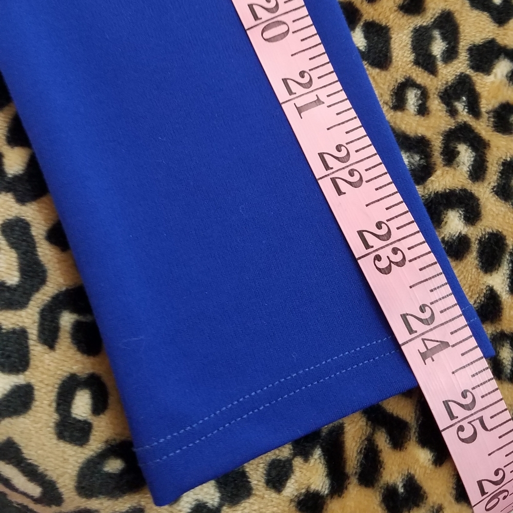 LuLu's Dress Fit & Flare Royal Blue Medium - Picture 12 of 14